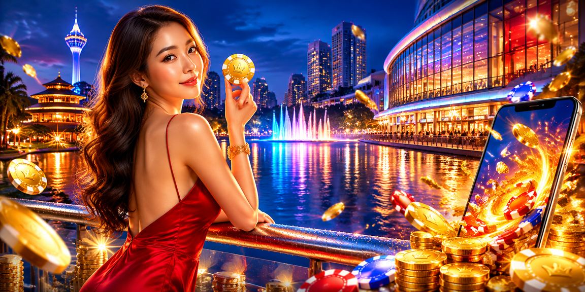 Pemain Malaysia mengakses platform hiburan dalam talian 225 melalui telefon pintar bergaya Melayu