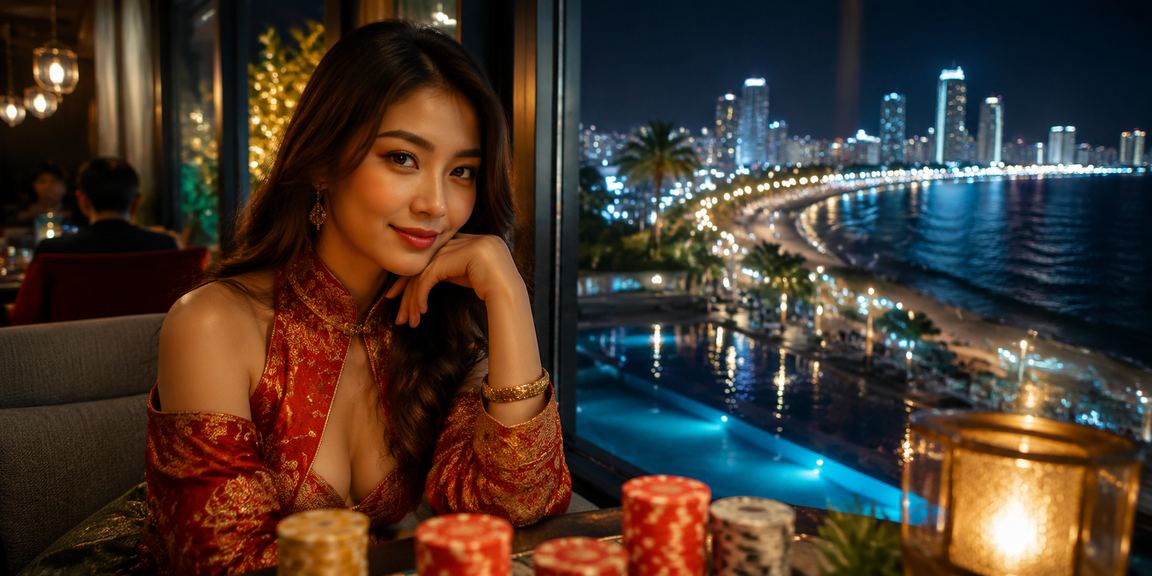 Suasana kasino hiburan malam Pulau Pinang bergaya Melayu dengan permainan popular